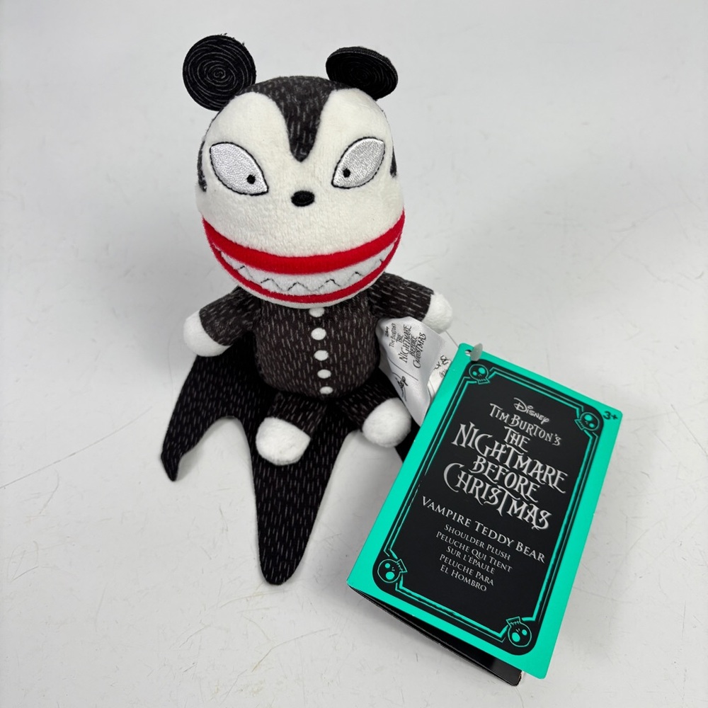 The Nightmare Before Christmas Vampire Teddy Bear Magnetic Shoulder PAL Plush